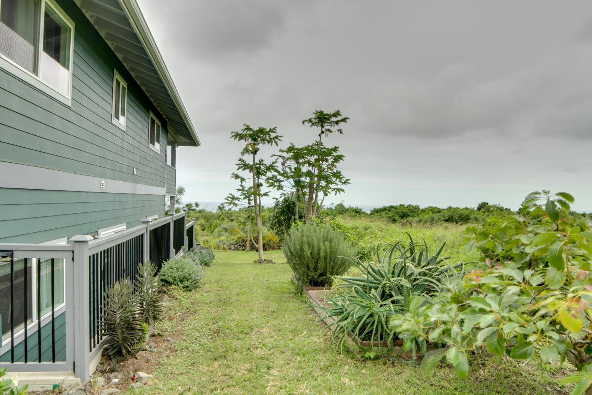 The Aloha Green House Retreat With Ocean Views! Naalehu Ngoại thất bức ảnh