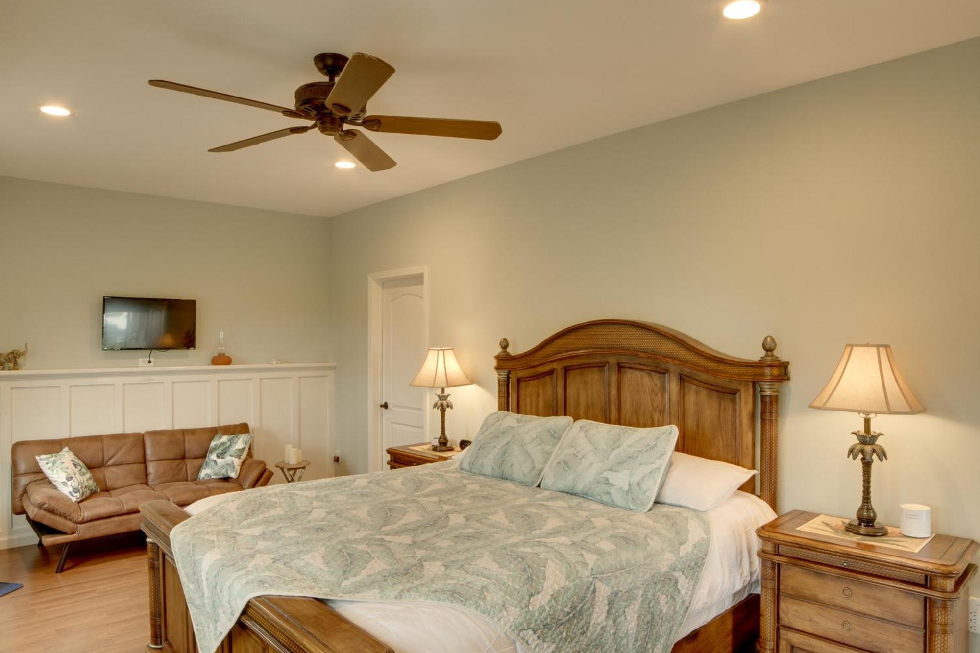 The Aloha Green House Retreat With Ocean Views! Naalehu Ngoại thất bức ảnh