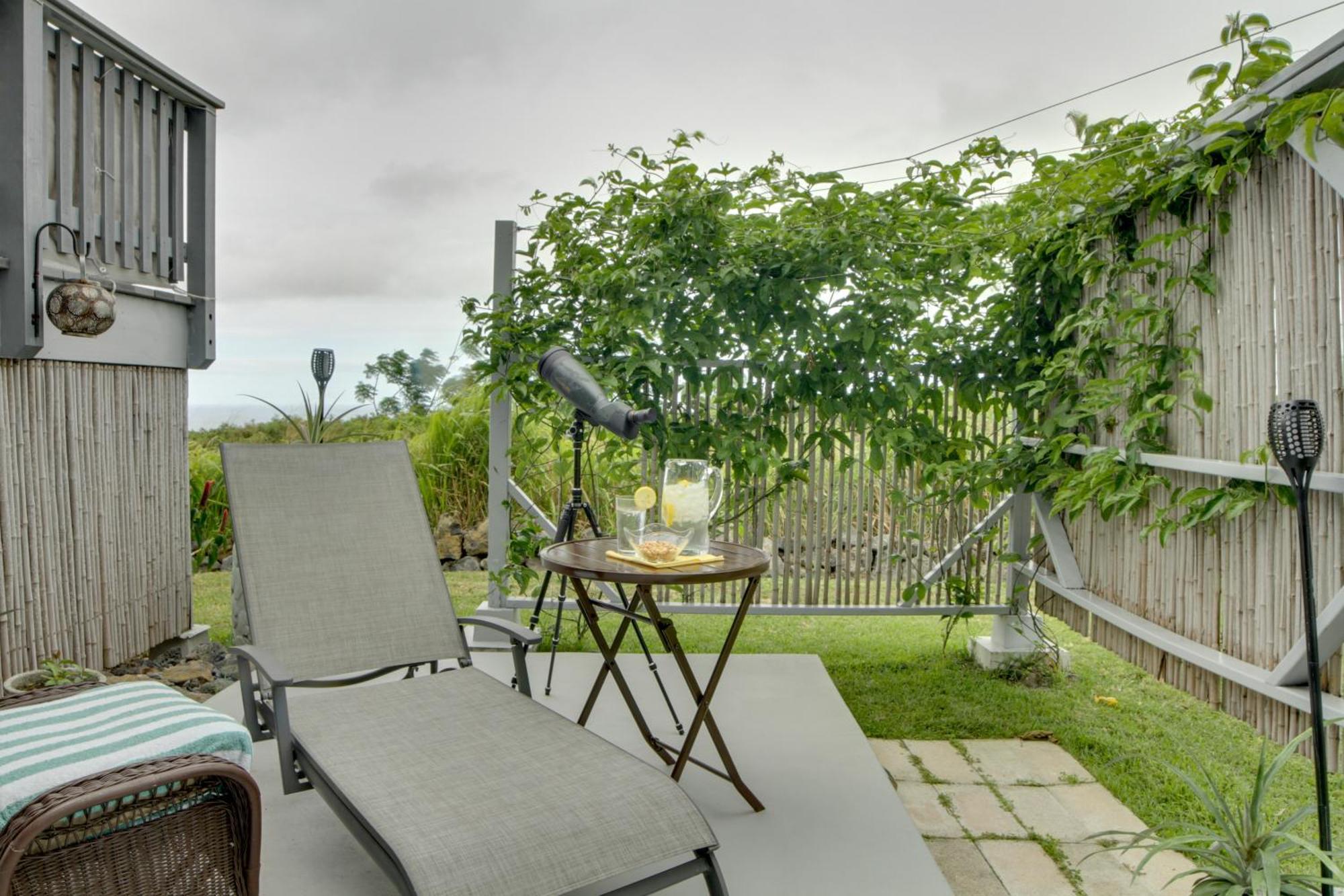 The Aloha Green House Retreat With Ocean Views! Naalehu Ngoại thất bức ảnh