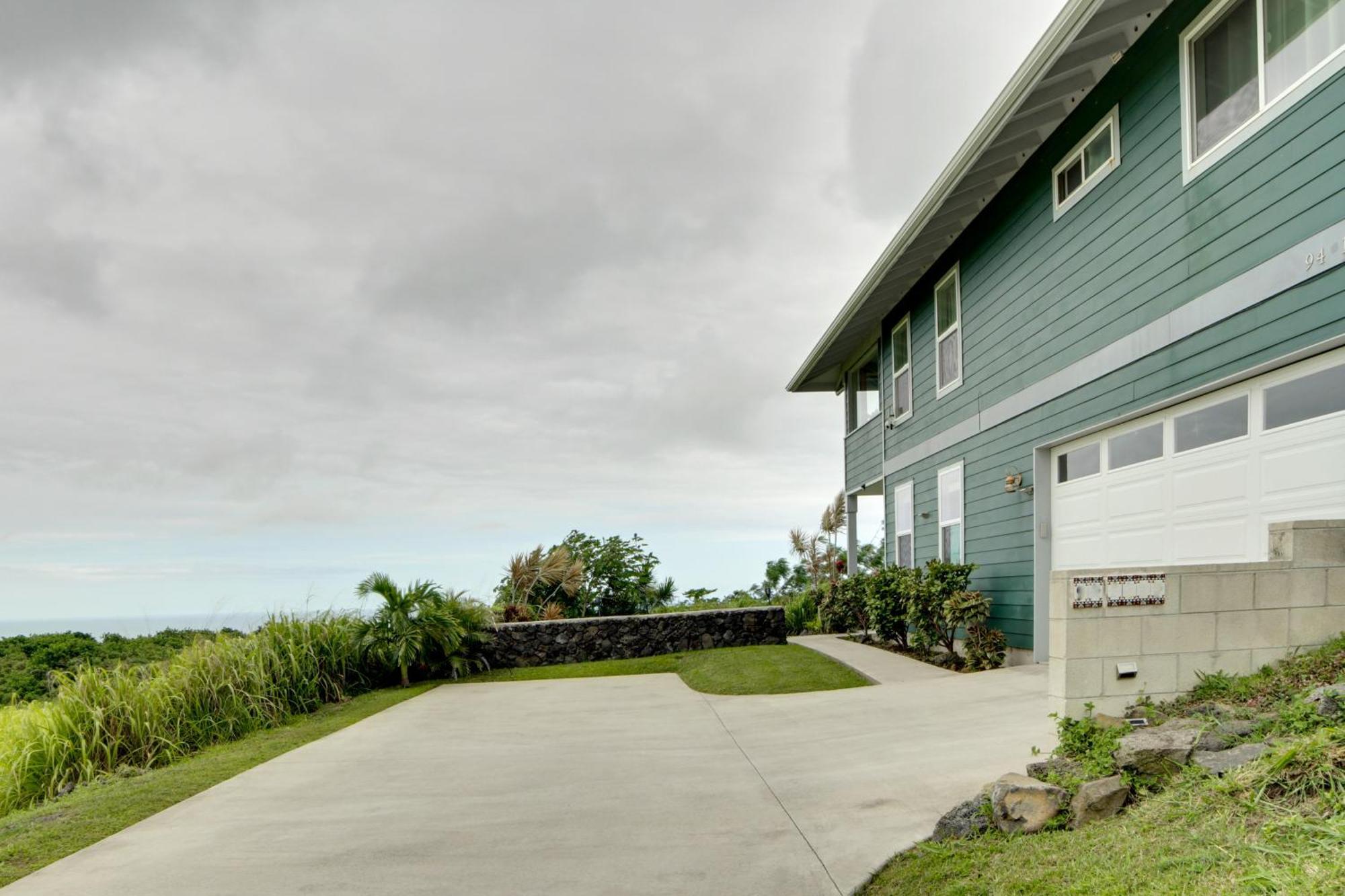 The Aloha Green House Retreat With Ocean Views! Naalehu Ngoại thất bức ảnh