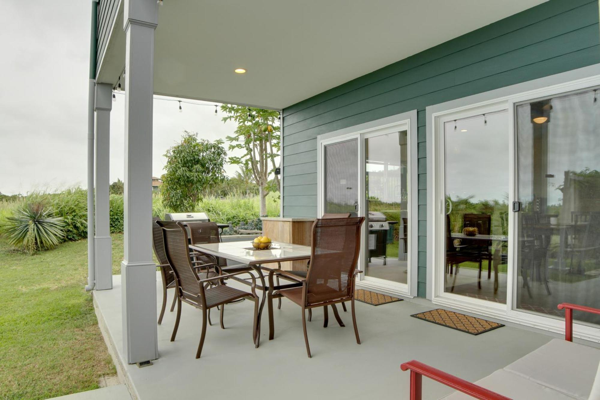 The Aloha Green House Retreat With Ocean Views! Naalehu Ngoại thất bức ảnh