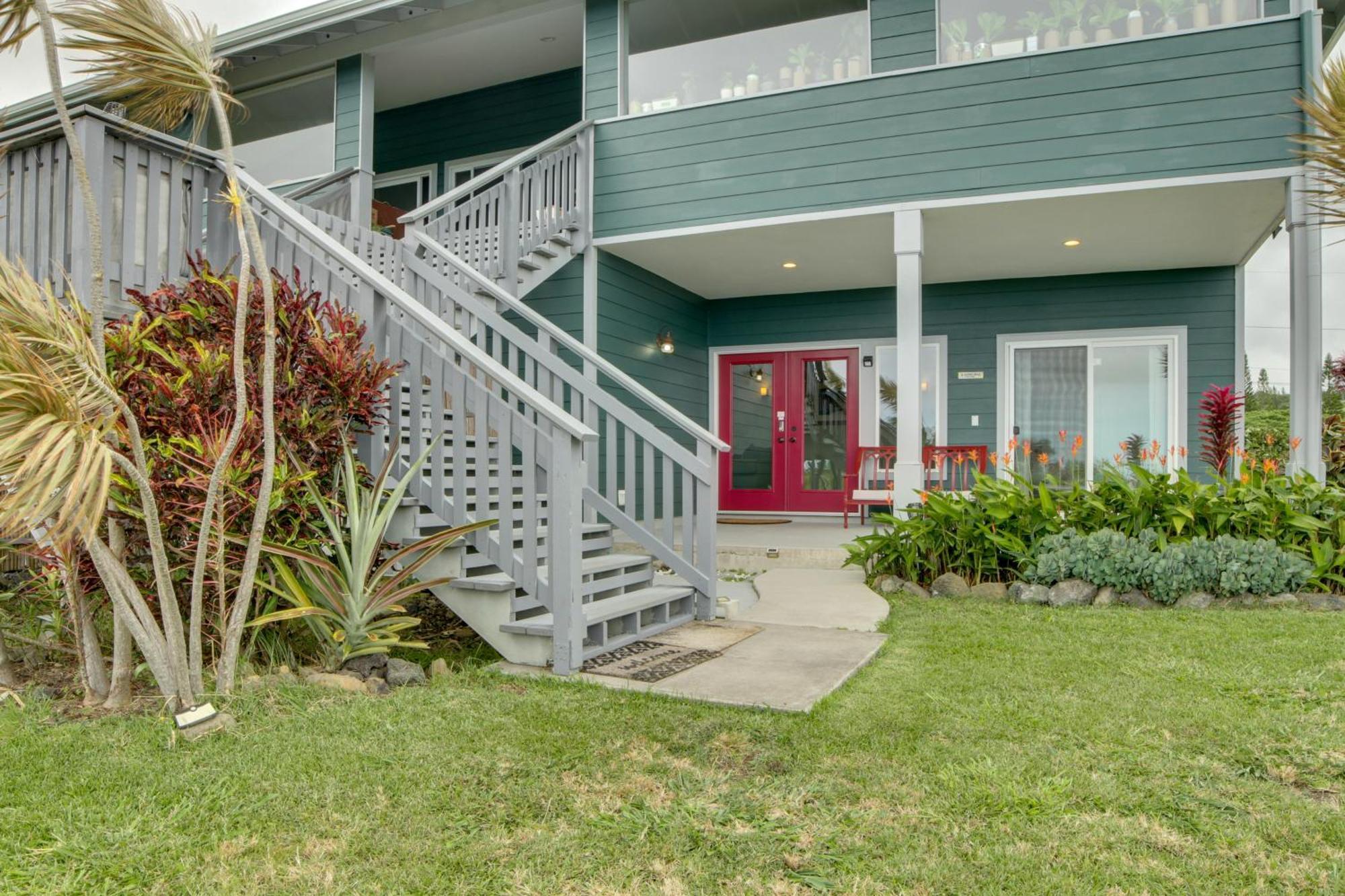 The Aloha Green House Retreat With Ocean Views! Naalehu Ngoại thất bức ảnh